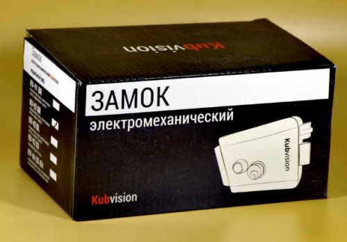 Замок эл.механ. KubVision KV-42 BL