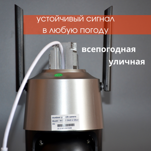 камера IP KV W2PTZ U Duo Silver